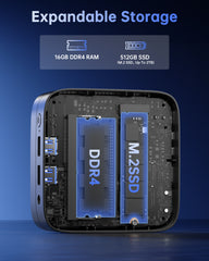 KAMRUI E1 Intel Twin Lake N150 Mini PC