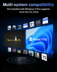 KAMRUI E1 Intel Twin Lake N150 Mini PC