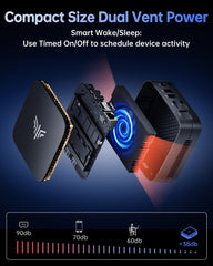 KAMRUI E1 Intel Twin Lake N150 Mini PC