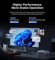 KAMRUI CK10 Intel® Core™ i5-12600H Mini PC