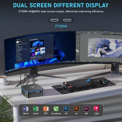 KAMRUI AK1 Plus Intel Alder Lake-N N95 Mini PC