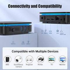 KAMRUI AK1 Plus Intel Alder Lake-N N95 Mini PC