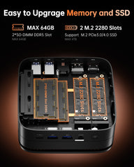 KAMRUI H1 AMD Ryzen 7 6800H Mini PC