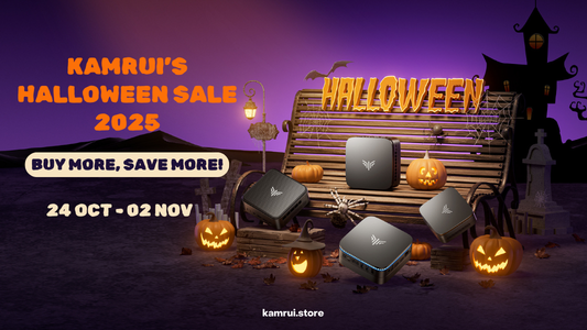 KAMRUI’s Halloween Sale 2025: Buy More, Save More!