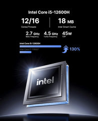 KAMRUI CK10 Intel® Core™ i5-12600H Mini PC