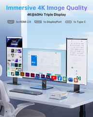 KAMRUI P2 AMD Ryzen™ 4300U Mini PC