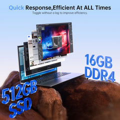 KAMRUI AX17 Intel Alder Lake N97 17.3" Laptop