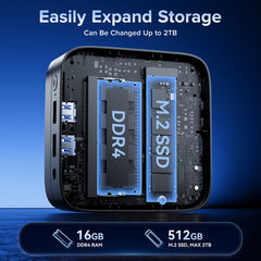 KAMRUI E1 Intel Alder Lake-N N97 Mini PC