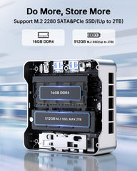 KAMRUI E2 Inter Alder Lake-N N97 Mini PC