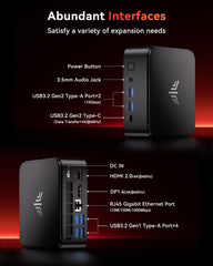 KAMRUI E3B AMD Ryzen 7 5700U Mini PC